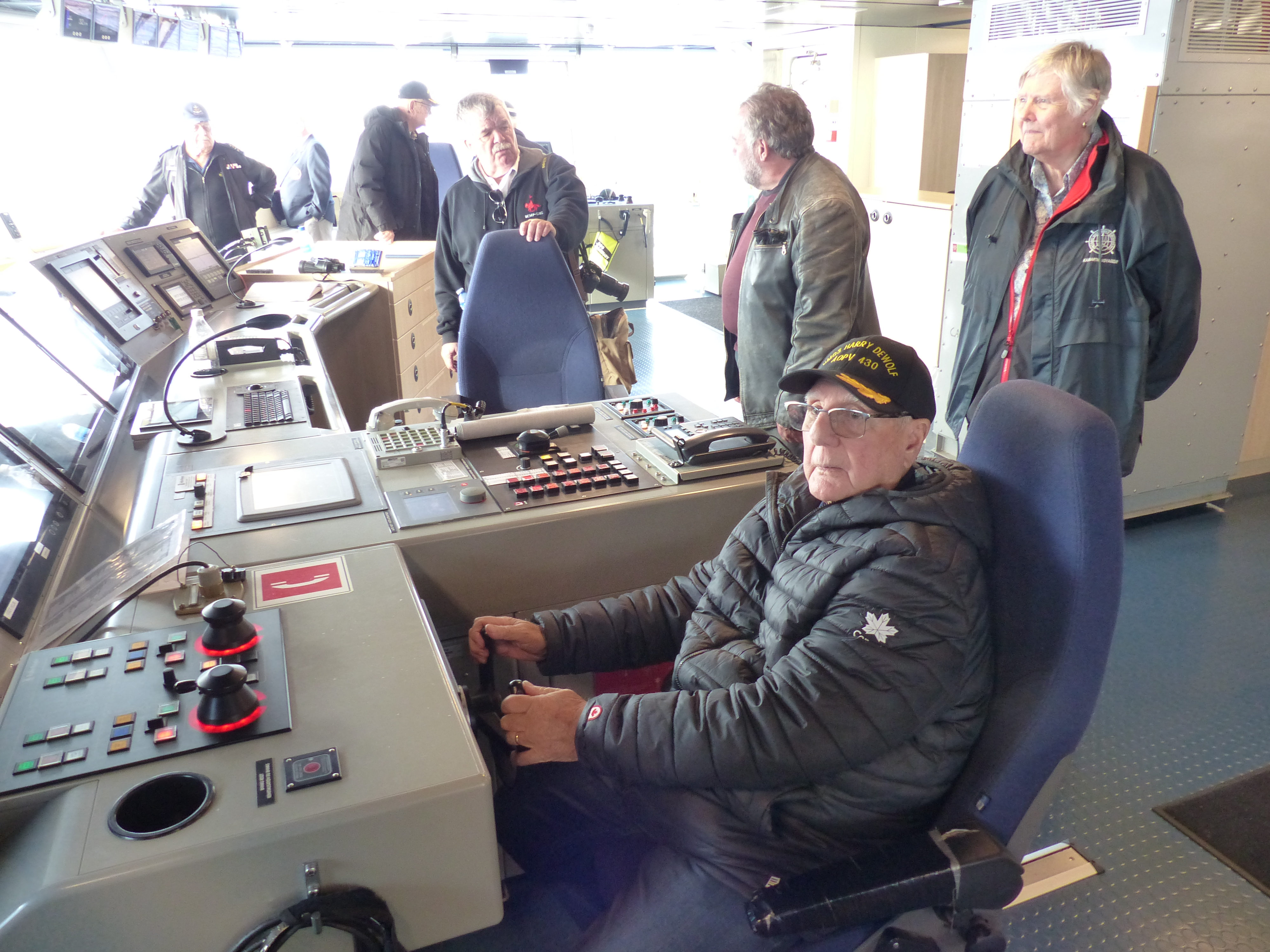 Mike Traina at the helm